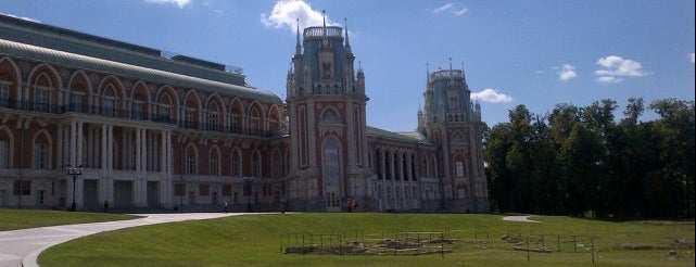 Tsaritsyno Park is one of my places.