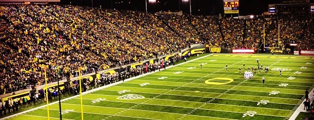 Autzen Stadium is one of NCAA Division I FBS Football Stadiums.