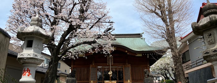 田端八幡神社 is one of 神輿で訪れた場所-1.