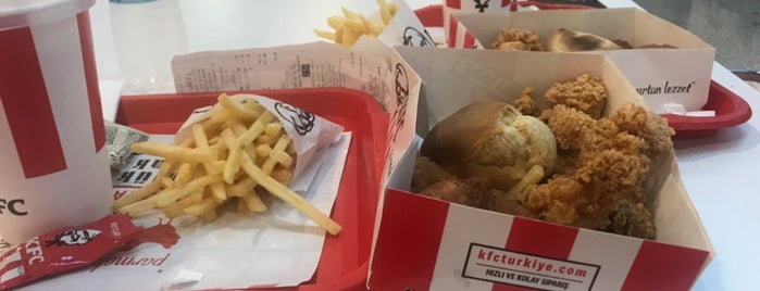 KFC is one of Gittiğim Yerler.