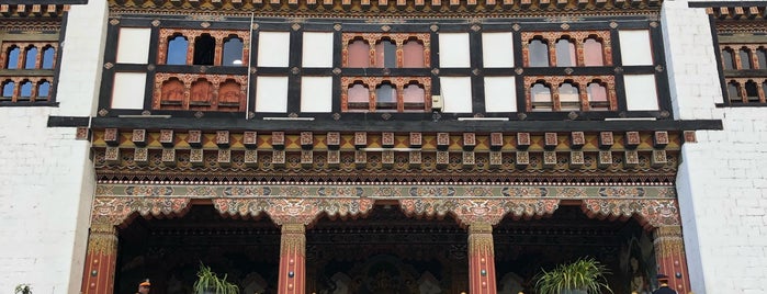 Tashichho Dzong (Thimphu Dzong) is one of Lieux qui ont plu à Ankur.