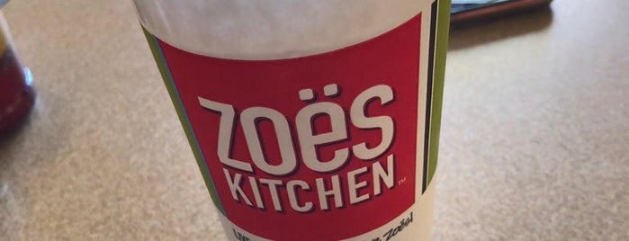 Zoës Kitchen is one of Want To Go.