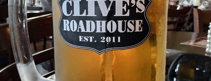Clive's Roadhouse is one of Check it out sometime -nearby.