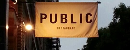 PUBLIC is one of LES Foodie.