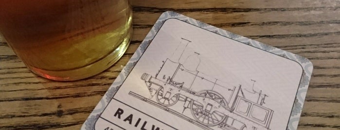 The Railway Tavern is one of Tempat yang Disukai Carl.