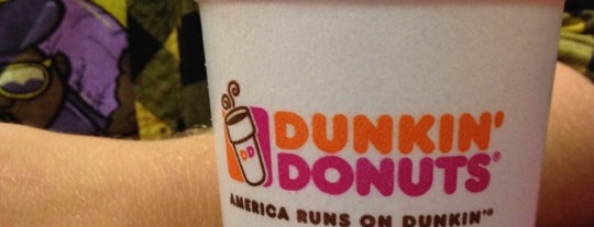 Dunkin' is one of Fav's.