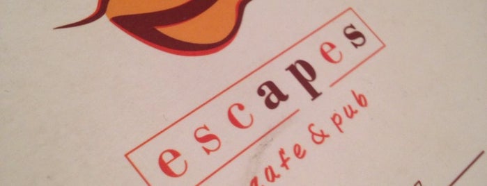 Escapes cafe & pub is one of Non-smoking places in Bucharest.