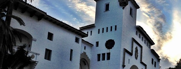 Santa Barbara Courthouse is one of Kirkさんの保存済みスポット.