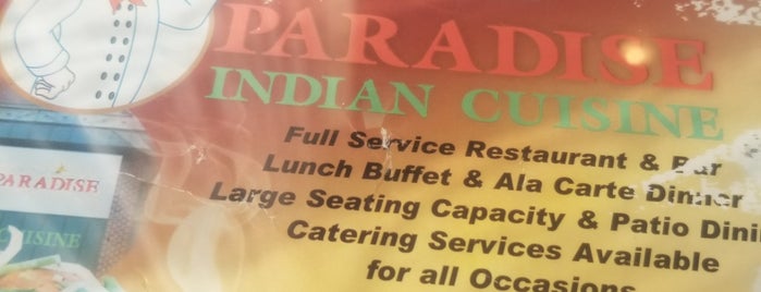 Paradise Indian Cuisine is one of Eats in NoVa.