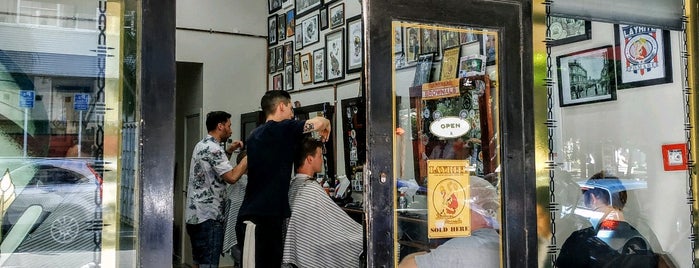 The Godfather Barbers is one of One week in Wellington.