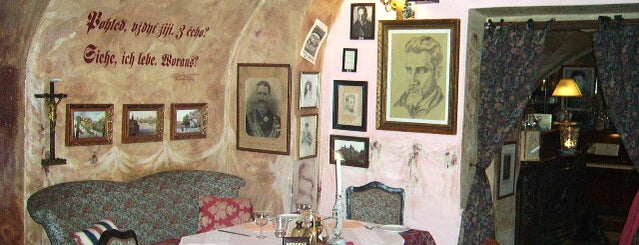 Rainer Maria Rilke is one of Рестораны, пивоварни, кафе, пабы Праги.