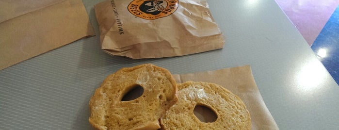 Einstein Bros Bagels is one of Basically...where I live..