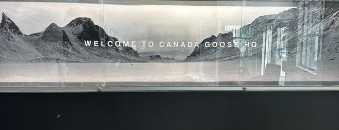 Canada Goose Inc Headquarters is one of List.