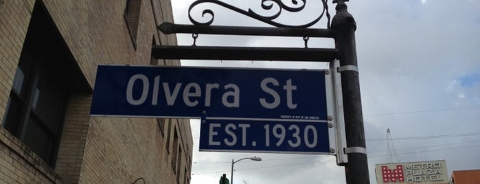 Olvera Street is one of Theater Night.