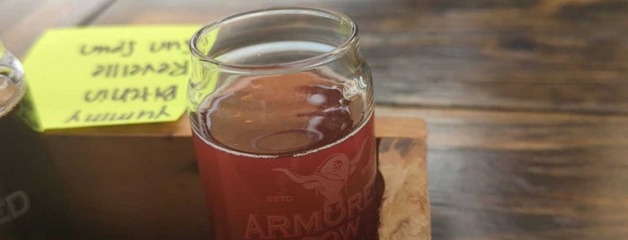 Armored Cow Brewing is one of Charlotte Breweries.