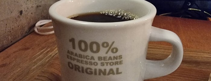 100% ORIGINAL COFFEE is one of cafe v.2.