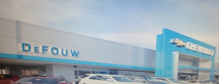 DeFouw Chevrolet is one of Jonathanさんのお気に入りスポット.