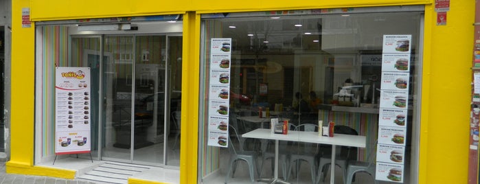 Toñis Burger Bar is one of Lugares favoritos de Miguel.
