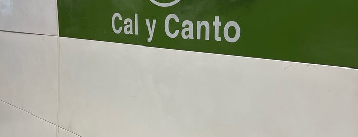 Metro Puente Cal y Canto is one of Lugares....