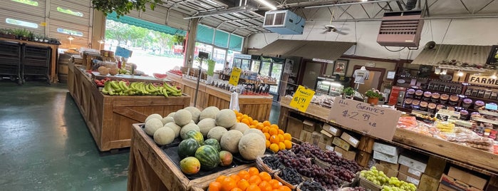 Georgia's Farmers Market is one of The usuals.