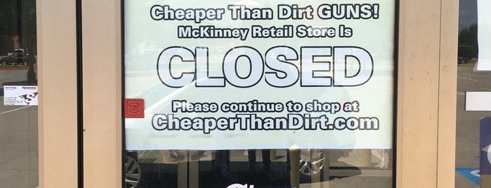 Cheaper Than Dirt GUNS! is one of Dallas FW Metroplex.