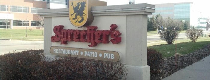 Sprecher's Restaurant & Pub is one of Tempat yang Disukai Matthew.