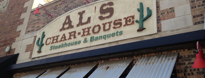 Al's Char-House is one of 20 favorite restaurants.