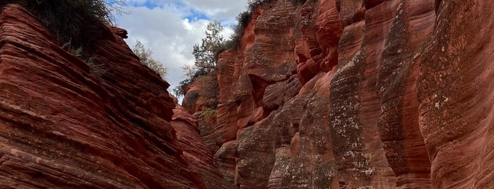 Peek-A-Boo Slot Canyon is one of Utah/ Arizona.