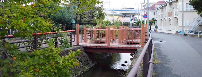 市ノ坪西公園前の橋 is one of 中原区、高津区.
