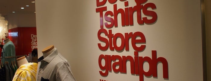 Design Tshirts Store graniph 武蔵小杉東急スクエア is one of 武蔵小杉東急スクエア.