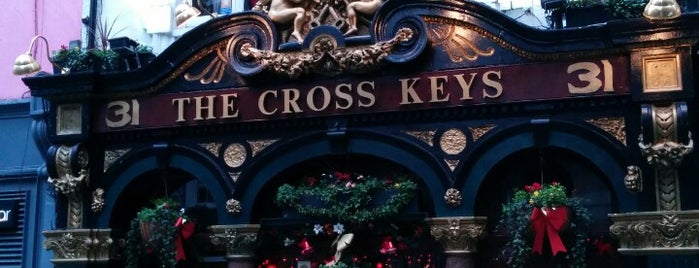 The Cross Keys is one of Luscious London Pubs.
