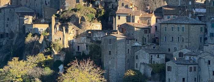 Sorano is one of Tuscany.