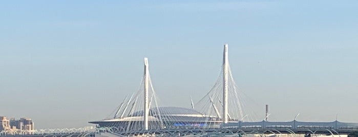 2-й Смоленский мост is one of St Petersburg - city of bridges.