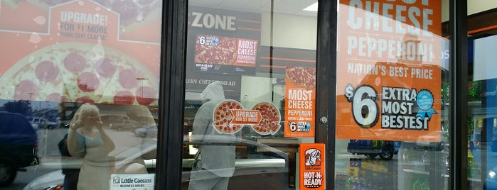 Little Caesars Pizza is one of Where i CHOW down :).