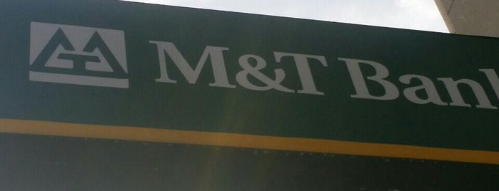 M&T Bank is one of places I go all the time.