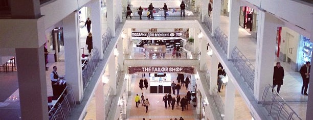 Atrium Mall is one of Top-20: Москва.
