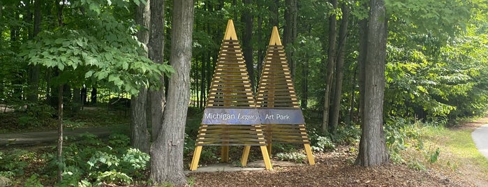 Crystal Mountain Legacy Art Park is one of Mitten.