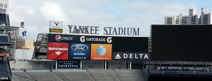 Yankee Stadium is one of NY for first timers.