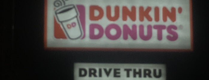 Dunkin' is one of favorites 1.