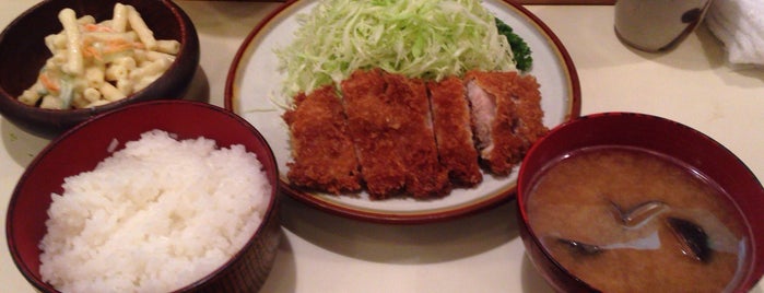 とんかつ三裕 is one of 肉.