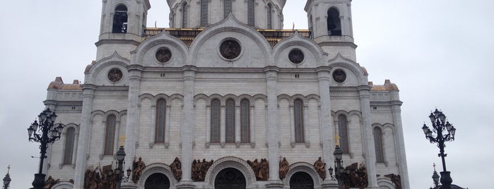 Cathedral of Christ the Saviour is one of Moscow 2014.