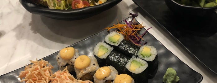 KIMONO is one of The 15 Best Places for Sushi Rolls in Riyadh.