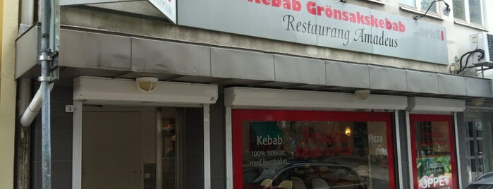 Amadeus kebab & pizza is one of Skåne.