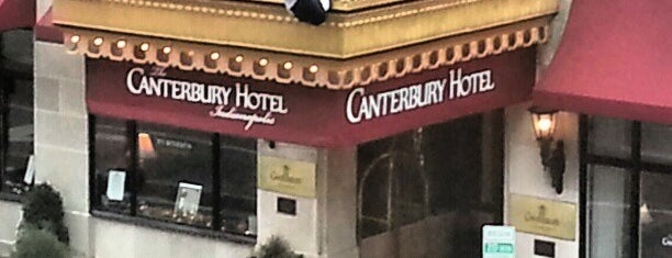 Canterbury Hotel is one of Lugares favoritos de Christopher.