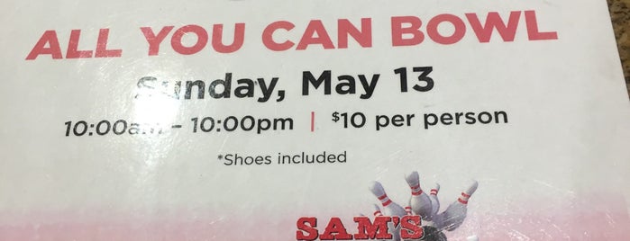 Sam's Town Bowling Center is one of Road Trip.