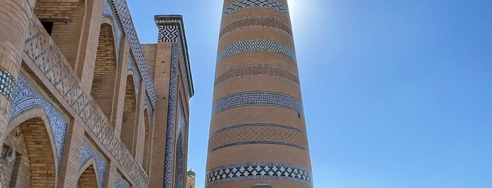 Islam Khodja Minaret is one of Узбекистан: Samarkand, Bukhara, Khiva.