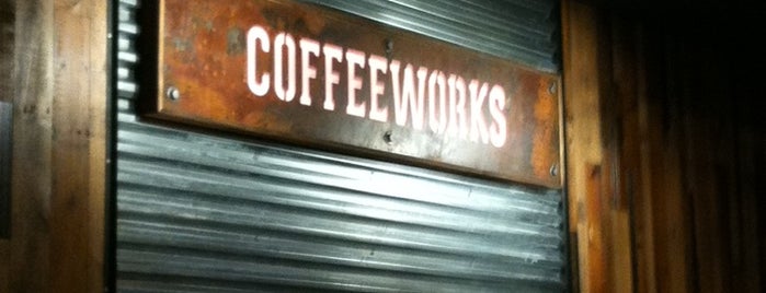 Coffeeworks is one of Lieux qui ont plu à Duane.