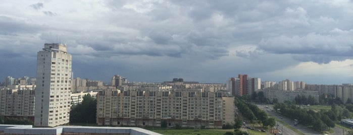 Крыша (Новосмоленская набережная, д. 1) is one of Saint-P Roofs / Крыши Петербурга.