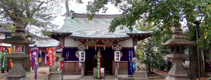 上野神社 is one of 摂津国武庫郡の神社.
