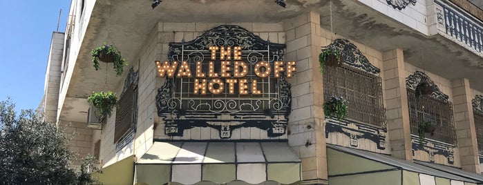 The Walled Off Hotel is one of Israel & Palestine 🇮🇱🇵🇸.